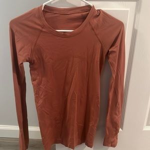 Long sleeve lululemon top size 2